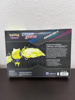 1-Pokemon TCG Crown Zenith Regieleki V Collection New Factory Sealed Box FreeShi - Image 2