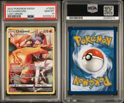 Pokemon Charizard TG03/TG30 Swsh11 Lost Origin Holo PSA 10 2022 - Image 3