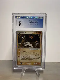 Pokemon TCG Regirock ex 99/106 Holo Rare Vintage - EX Emerald - Pokemon - Image 1