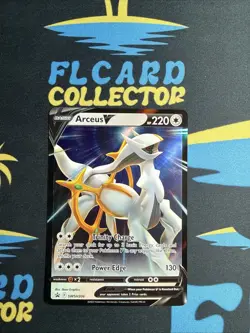 Pokemon Arceus V SWSH306 Black Star Promo Card Trainers Toolkit 2023 NM - Image 1