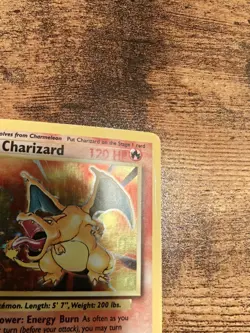 Pokemon TCG Charizard Base Set Holo Unlimited Rare Card 4/102 - Image 5