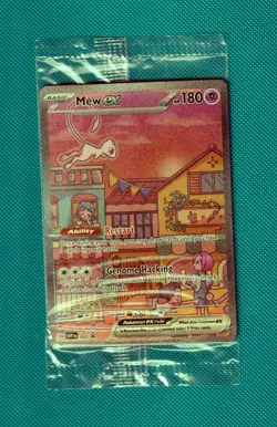 Mew EX SVP 053 Pokemon TCG Scarlet Violet 151 UPC Sealed Black Star Promo - Image 1