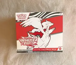 ✨White Flare Elite Trainer Box ETB Factory Sealed Pokemon TCG✨ - Image 1