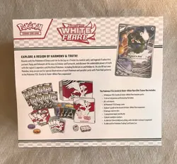 ✨White Flare Elite Trainer Box ETB Factory Sealed Pokemon TCG✨ - Image 2