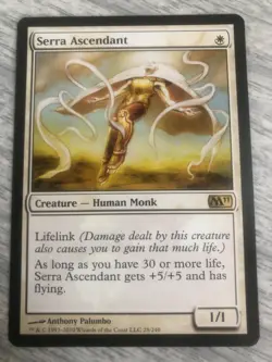 Serra Ascendant MTG Magic the Gathering Card M11 FREE SHIPPING - Image 1