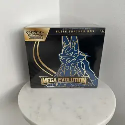 Pokemon TCG Mega Evolution Lucario Elite Trainer Box ETB - Brand New Sealed ✅ - Image 1