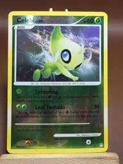 HP Celebi - 7/123 - Holo Rare Reverse Holo Pokemon Mysterious Treasures - Image 1