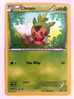 Pokemon TCG XY Black Star Promos Chespin Holo Promo XY88 - Image 1