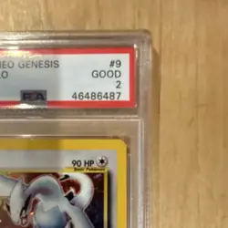 Pokemon 2000 Neo Genesis Lugia Holo Rare 9/111 PSA 2 English - Image 4