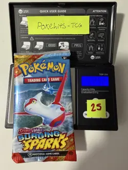 (HEAVY)🔥 22.52g Pokemon TCG Surging Sparks Booster Pack Factory Sealed✅ - Image 1