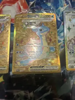 Pokemon Terapagos UPC SEALED PROMO SET Cinderace ex, Lapras ex, Terapagos ex - Image 5