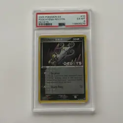 Poochyena 70/107 Deoxys Stamped Reverse Holo PSA 6 EX-MT Graded Pokemon 2005 - Image 1