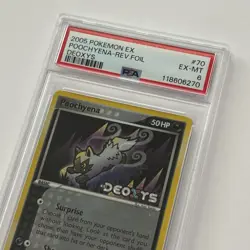 Poochyena 70/107 Deoxys Stamped Reverse Holo PSA 6 EX-MT Graded Pokemon 2005 - Image 2