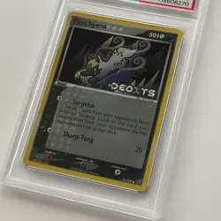 Poochyena 70/107 Deoxys Stamped Reverse Holo PSA 6 EX-MT Graded Pokemon 2005 - Image 3