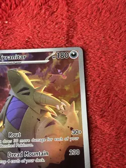 Tyranitar 222/193 Sv02: Paldea Evolved Holo Pokemon Card Near Mint - Image 2
