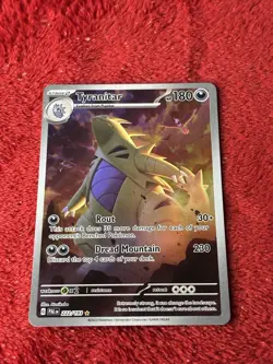 Tyranitar 222/193 Sv02: Paldea Evolved Holo Pokemon Card Near Mint - Image 5