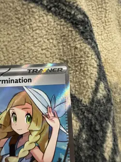 Lillie’s Determination 169/132 Full Art Trainer Ultra Rare MEG Pokemon TCG NM - Image 4
