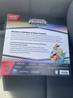 Pokemon TCG: Prismatic Evolutions Poster Collection - SEALED - Image 3