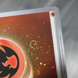 Pokemon Basic Fire Energy Cosmos Holo with 4 SWIRLS FOUR Swirl x 4 SVE 002 151 - Image 5