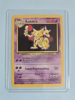 1999 Kadabra 32/102 - Base Set - LP Pokemon TCG - German - WotC - Image 2