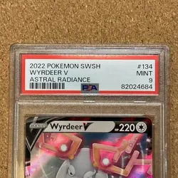WYRDEER V #134 2022 POKEMON SWORD & SHIELD ASTRAL RADIANCE - PSA 9 MINT - Image 5