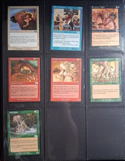 Mixed Lot of 53 VINTAGE Magic The Gathering Cards (Read Description) - Image 5