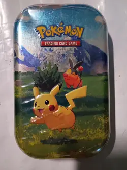Pokemon TCG Mini Tin Pikachu - 2 Booster Packs New Factory Sealed - Image 1