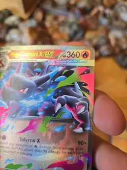 Pokemon TCG Phantasmal Flames Mega Charizard Ex 013/094 - Image 3