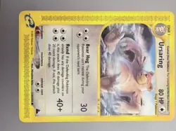 Pokemon Ursaring 110/144 Skyridge Regular non holo NEVER PLAYED - Image 3