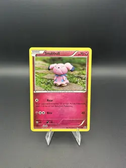 Pokemon TCG Snubbull 98/162 Breakthrough Regular Yuka Morii - Image 1