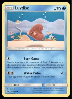 Pokemon TCG Luvdisc 44/168 Regular - Image 1