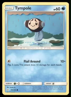 Pokemon TCG Tympole 58/236 Regular Asako Ito - Image 1