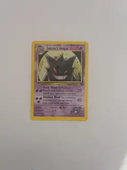 Pokemon Sabrina's Gengar 29/132 Gym Challenge Unlimited Regular LP+ - Image 3