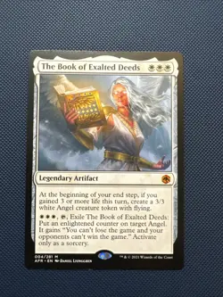 MTG The Book of Exalted Deeds - Adventures in the Forgotten Realms (AFR) NM - Image 1