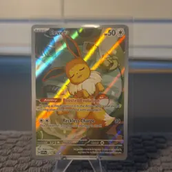 Pokemon Eevee Holo Promo SV: Scarlet & Violet 173 Basic 50 HP TCG Card - Image 1