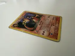 Pokemon Dark Charizard TCG Non-Holo Rare Card 21/82- DAMAGED - Image 2