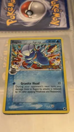 Bagon (43/101) EX Dragon Frontiers Stamped Reverse Holo Pokemon Card! - Image 1