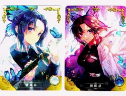 Goddess Story Waifu Card TCG | Shinobu Kocho - Demon Slayer | CARD SET [2 cards] - Image 2