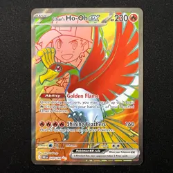 Ethan's Ho-Oh ex (209/182) - Holofoil SV - Destined Rivals Pokemon Cards TCG NM - Image 1