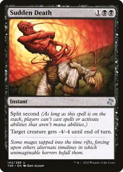 Magic the Gathering (mtg): TSR: Sudden Death (x 4) - Image 1