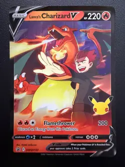 Lance's Charizard V Promo SWSH: Sword & Shield Promo Cards SWSH133 NM - Image 1