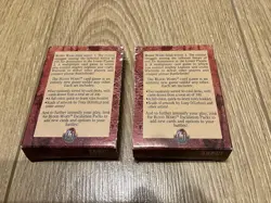 Vintage 1995 Blood Wars CCG Card Game 2x Starter Decks + 30 extra cards D&D - Image 2