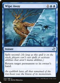 Magic the Gathering (mtg): TSR: Wipe Away (x 4) - Image 1