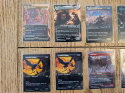 MAGIC THE GATHERING LORD OF THE RINGS 10 BORDERLESS SCENE CARDS BUNDLE MTG - Image 2