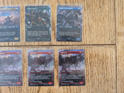 MAGIC THE GATHERING LORD OF THE RINGS 10 BORDERLESS SCENE CARDS BUNDLE MTG - Image 3