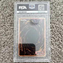 Yu-Gi-Oh! TCG Dark Magician Girl CT2-EN004 2005 PSA 10 Secret Rare Trading Card - Image 2