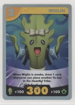 2015 Yo-Kai Watch Trading Card Game Wiglin #110 - Image 1