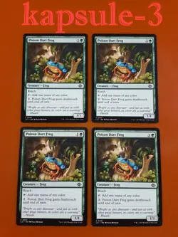 4x Poison Dart Frog | Lost Caverns of Ixalan | MTG Magic Cards - Image 1