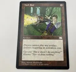 NULL ROD [WTH - WEATHERLIGHT] - MTG VINTAGE RESERVE LIST CARD [NEAR MINT] - Image 3