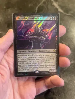 Shredder, Shadow Master (Surge Foil) Teenage Mutant Ninja Turtles *F* - Image 1